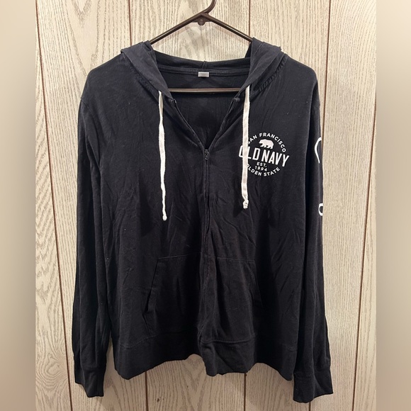 Old Navy Black Jacket Women’s XL - Picture 1 of 4